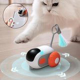 Interactive Cat Toy Car