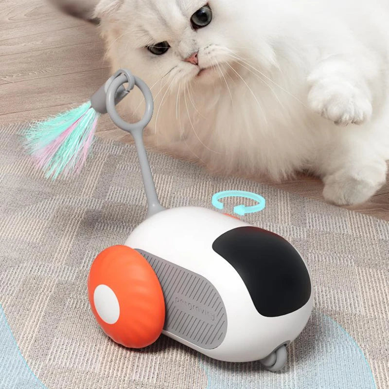 Interactive Cat Toy Car